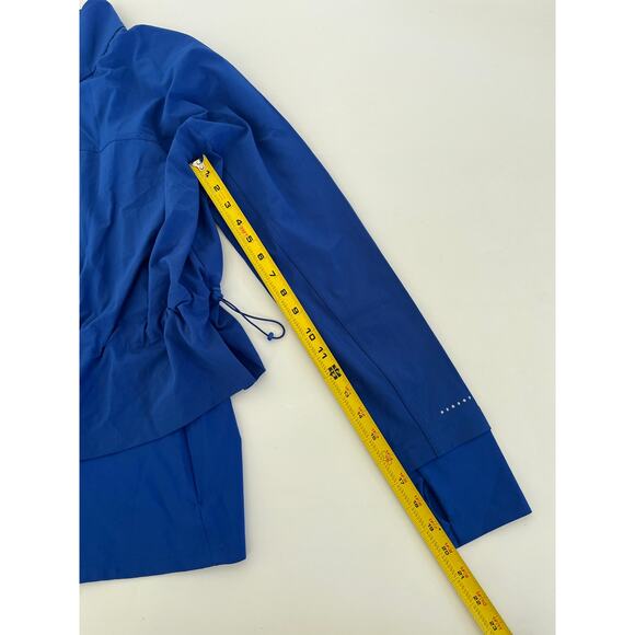 NWT Sweaty Betty Womens Size 6 Blue Fast Lane Zip Up Running Jacket Athleisure - Picture 13 of 16